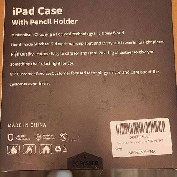 Protective case for iPad mini 2021 with pencil - Picture 1 of 3